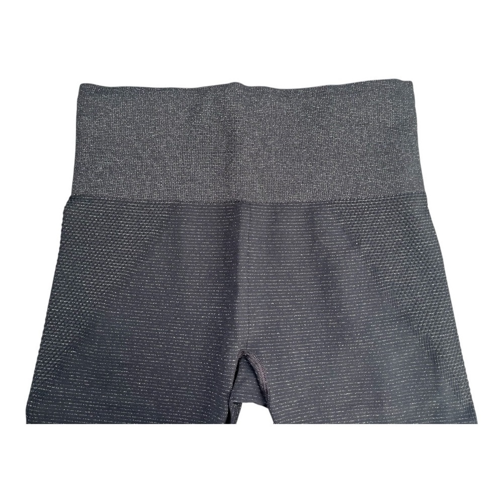 Athleta grey and silver seamless glimmer sparkle leggings - Picture 6 of 10